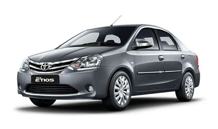 Toyota Etios sedan for city and outstation travel
